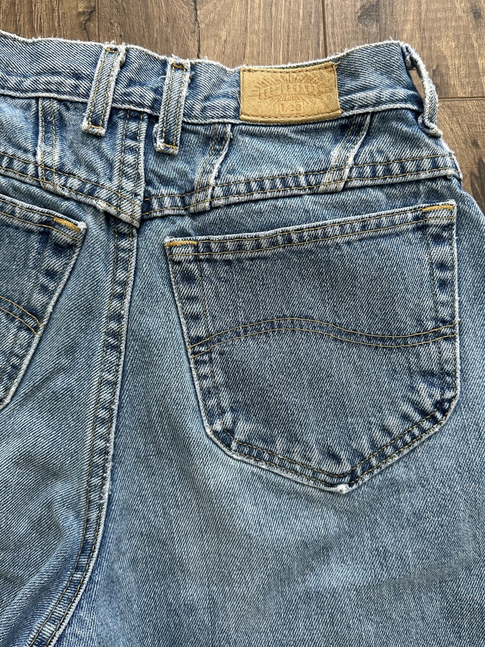 Vintage 90s Lee High Waisted Mom Jeans Made in USA